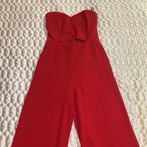 Strapless jumpsuit